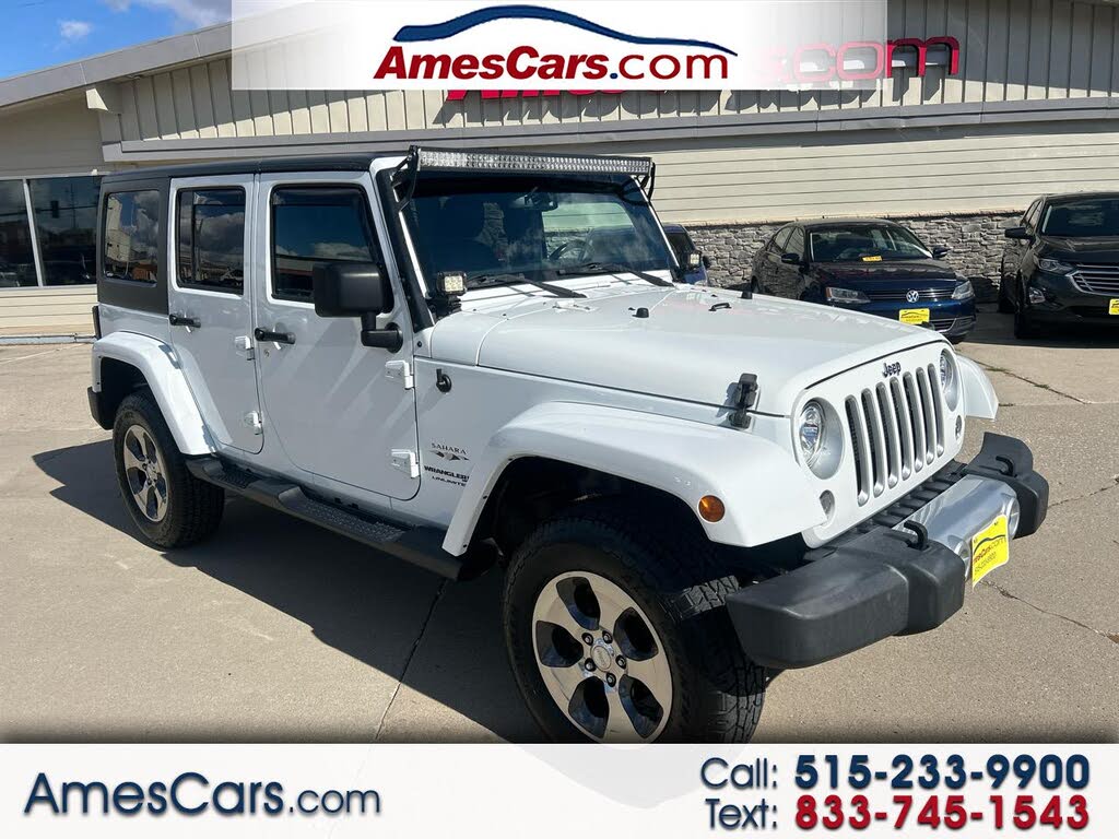 2018 Jeep Wrangler JK Unlimited Sahara 4WD