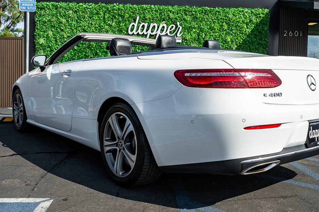 2018 Mercedes-Benz E-Class E 400 Cabriolet RWD