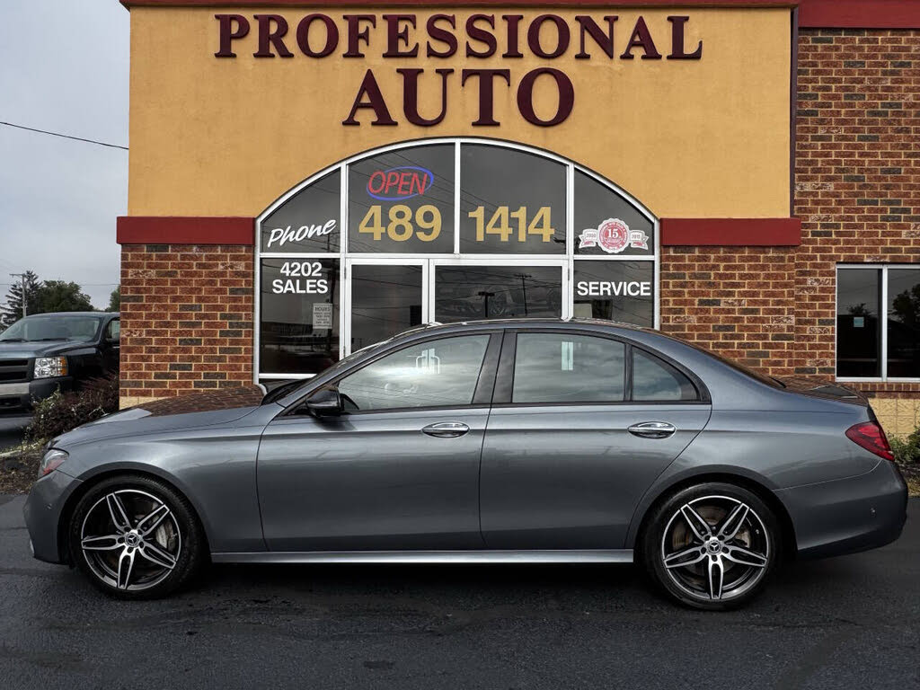 2019 Mercedes-Benz E-Class E 450 4MATIC Sedan AWD
