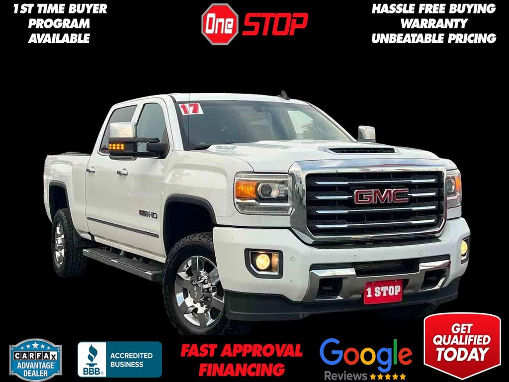 2017 GMC Sierra 3500HD SLT Crew Cab 4WD