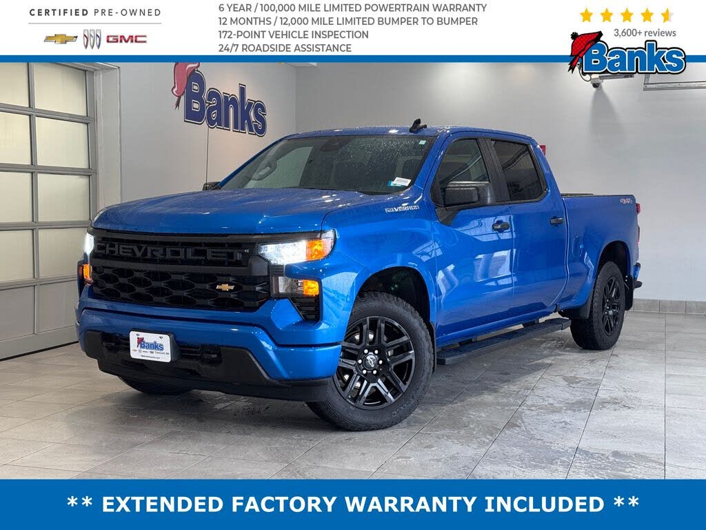 2023 Chevrolet Silverado 1500 Custom Crew Cab 4WD