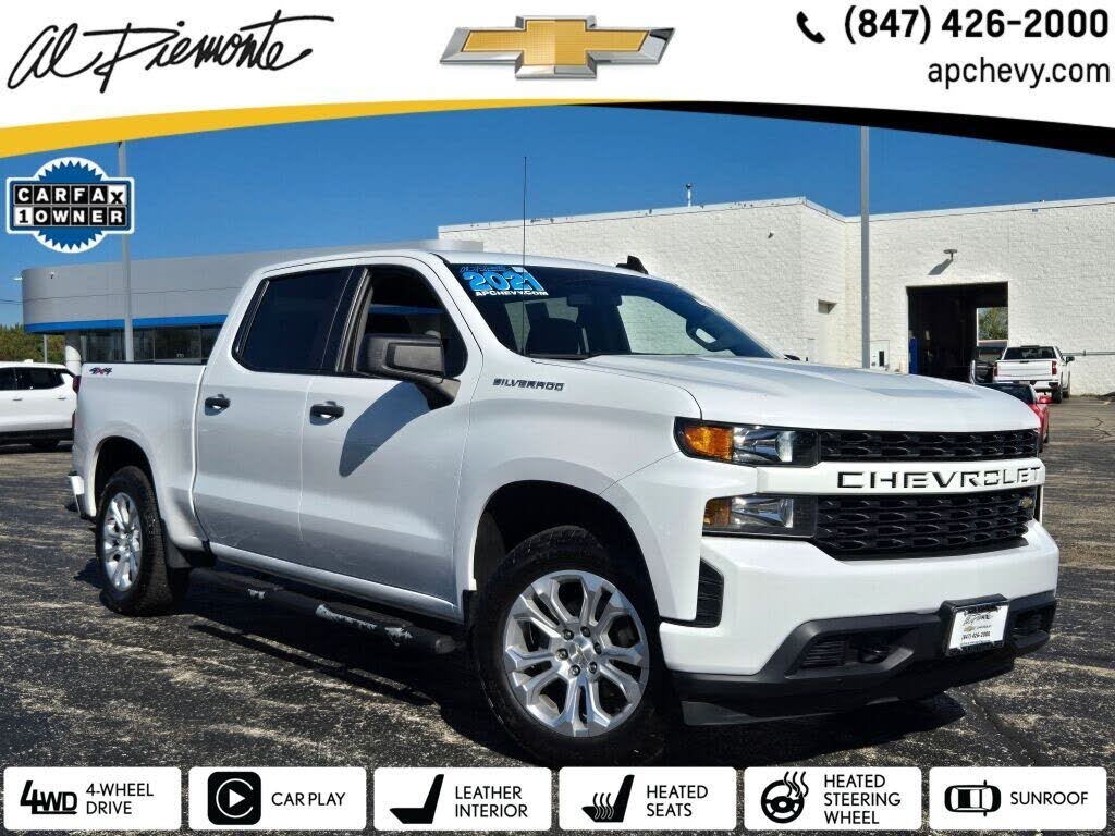 2021 Chevrolet Silverado 1500 Custom Crew Cab 4WD