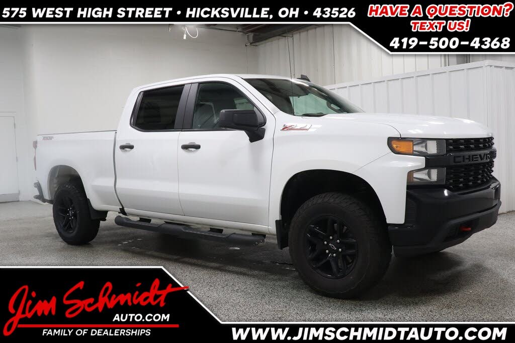 2021 Chevrolet Silverado 1500 Custom Trail Boss Crew Cab 4WD