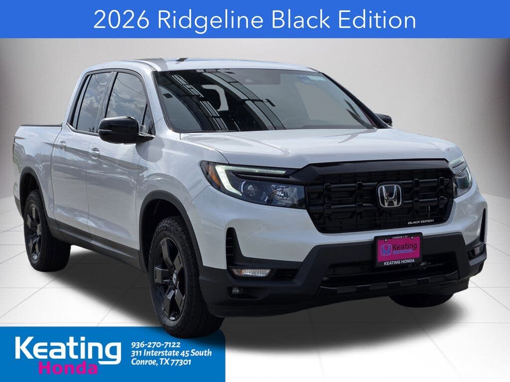 2026 Honda Ridgeline Black Edition AWD