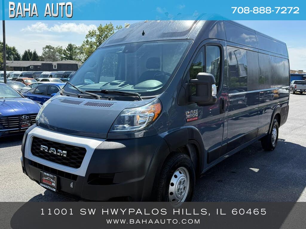 2021 RAM ProMaster 3500 159 High Roof Extended Cargo Van FWD
