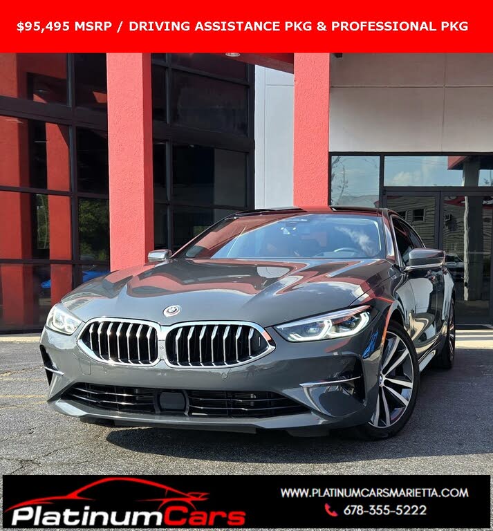 2020 BMW 8 Series 840i Gran Coupe RWD