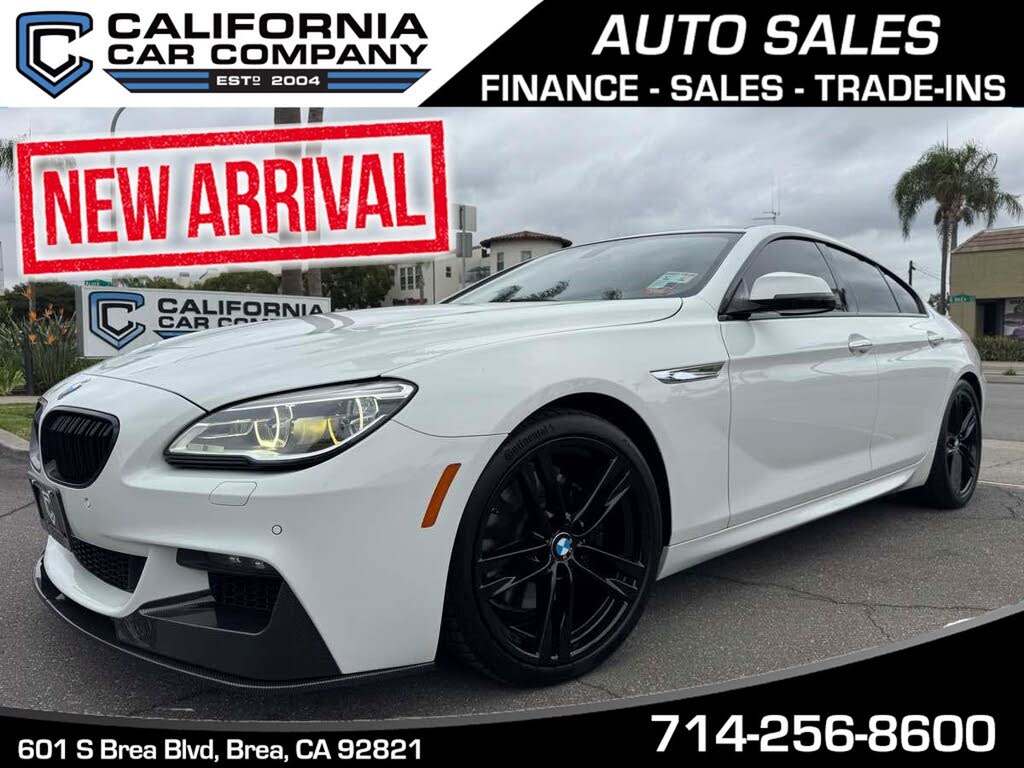 2016 BMW 6 Series 640i Gran Coupe RWD