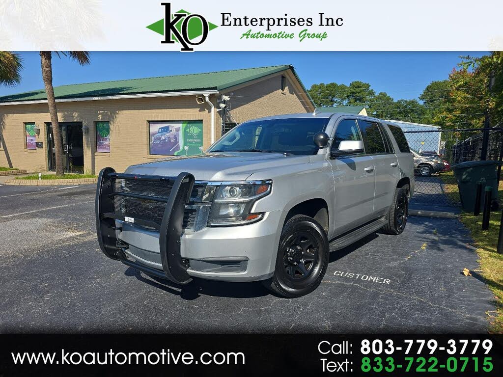 2018 Chevrolet Tahoe Police RWD