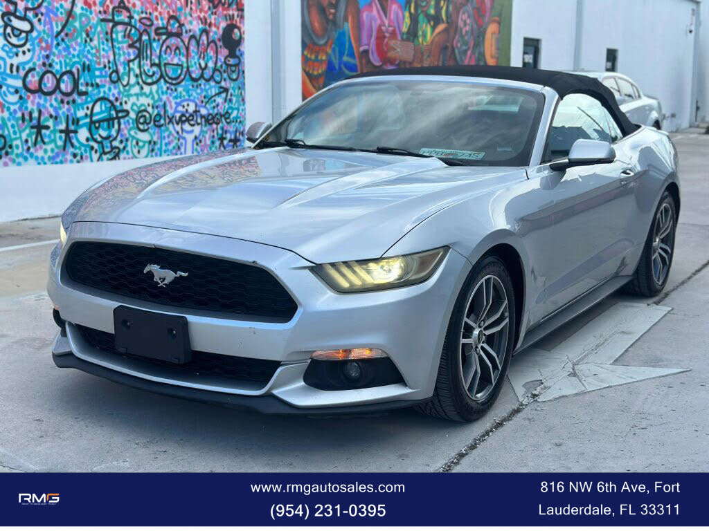 2015 Ford Mustang EcoBoost Premium Convertible RWD