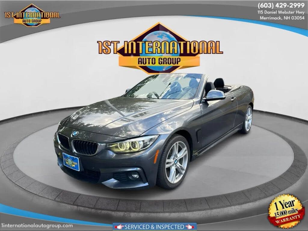 2018 BMW 4 Series 430i xDrive Convertible AWD