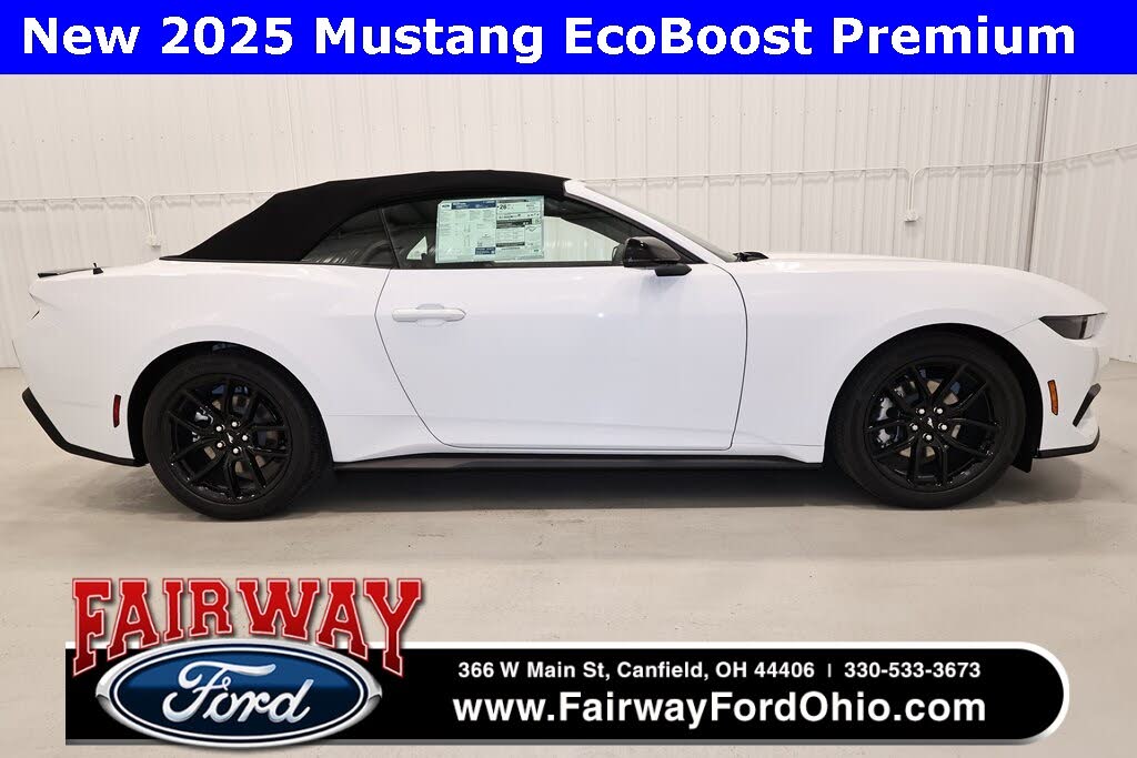 2025 Ford Mustang EcoBoost Premium Convertible RWD
