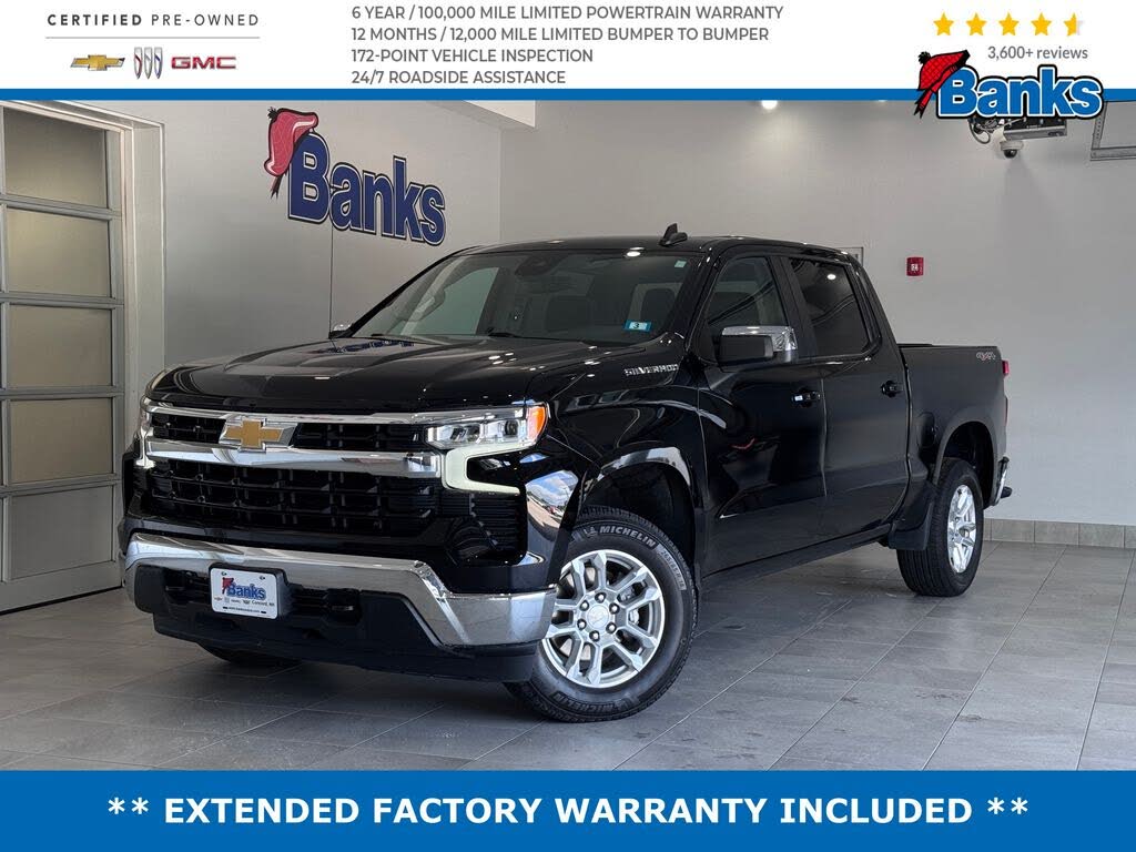 2022 Chevrolet Silverado 1500 LT Crew Cab 4WD