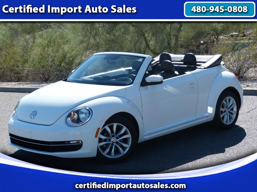 2013 Volkswagen Beetle TDI Convertible with Sound and Navigation