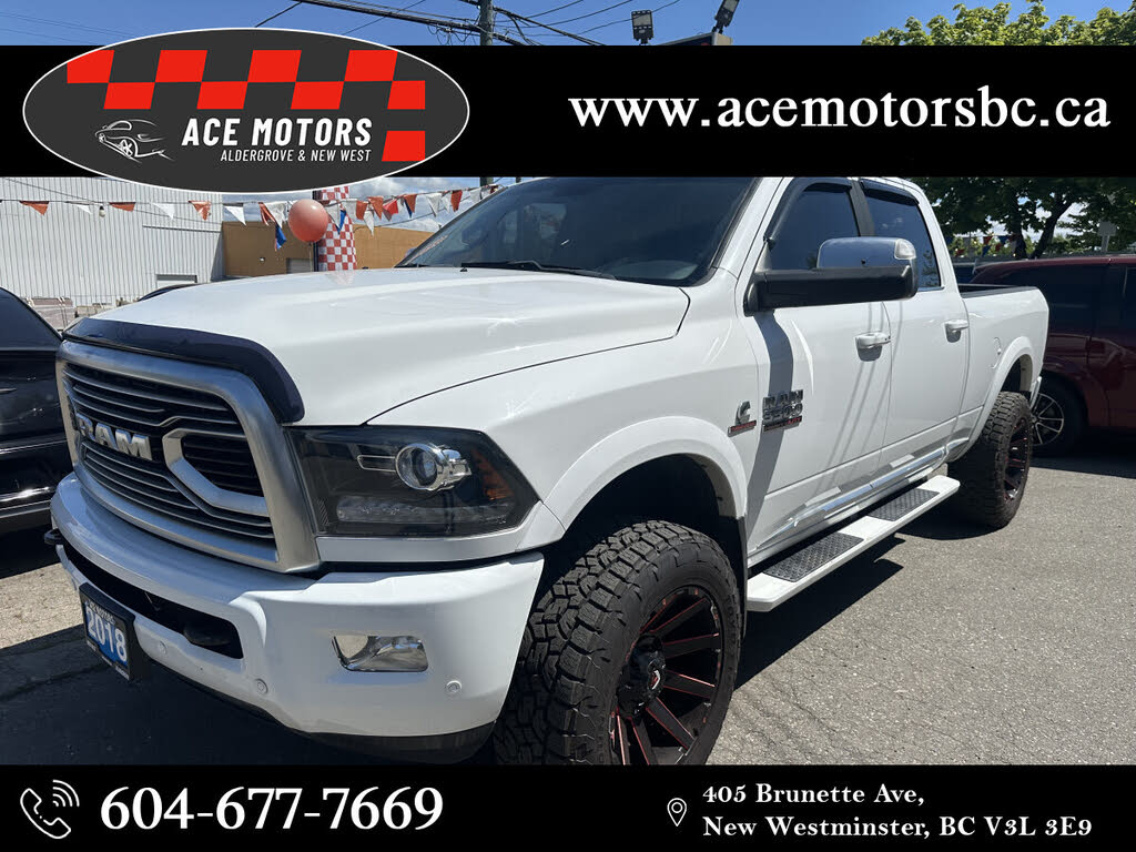 2018 RAM 3500 Laramie Limited Crew Cab 4WD