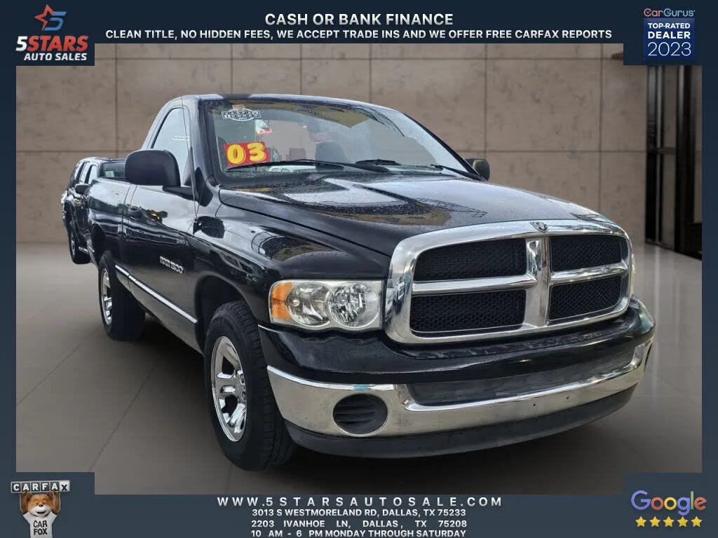2003 Dodge RAM 1500 ST RWD