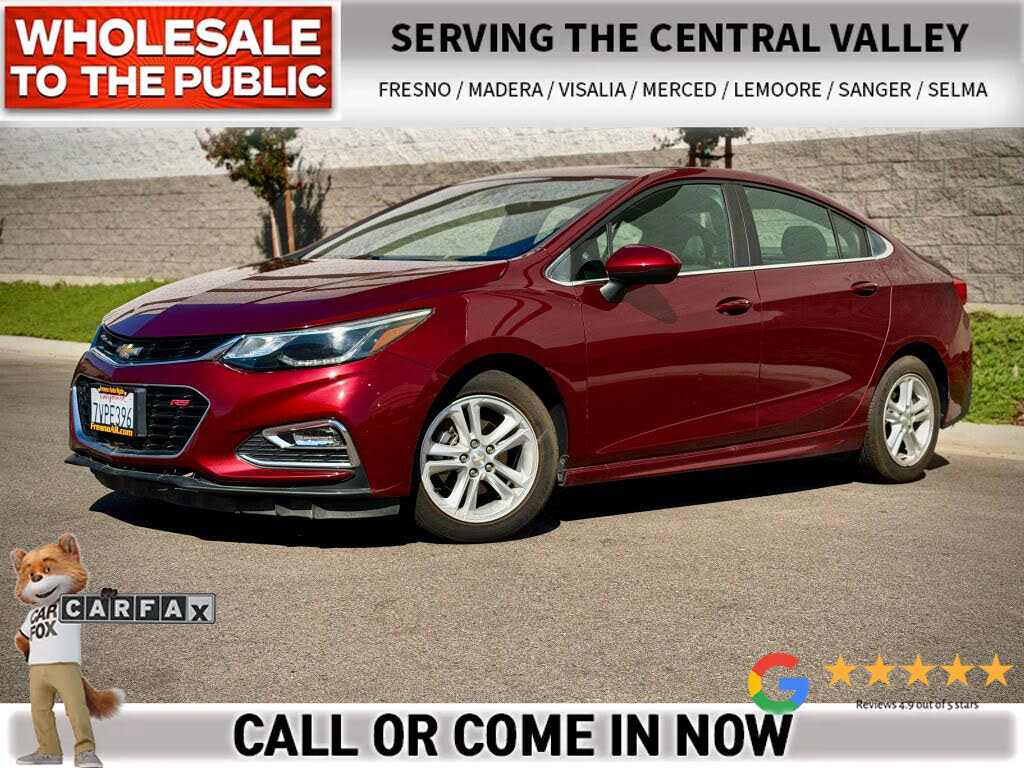 2016 Chevrolet Cruze LT Sedan FWD