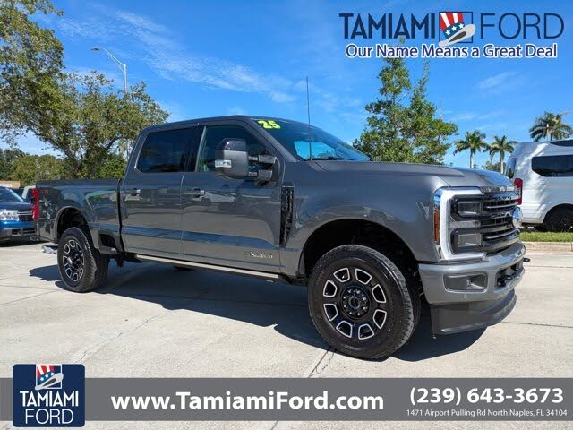 2025 Ford F-350 Super Duty Platinum Crew Cab 4WD