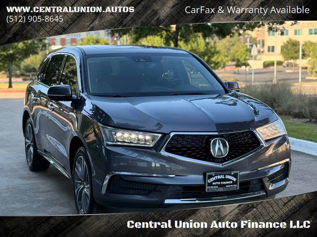 2017 Acura MDX FWD with Technology and Entertainment Package