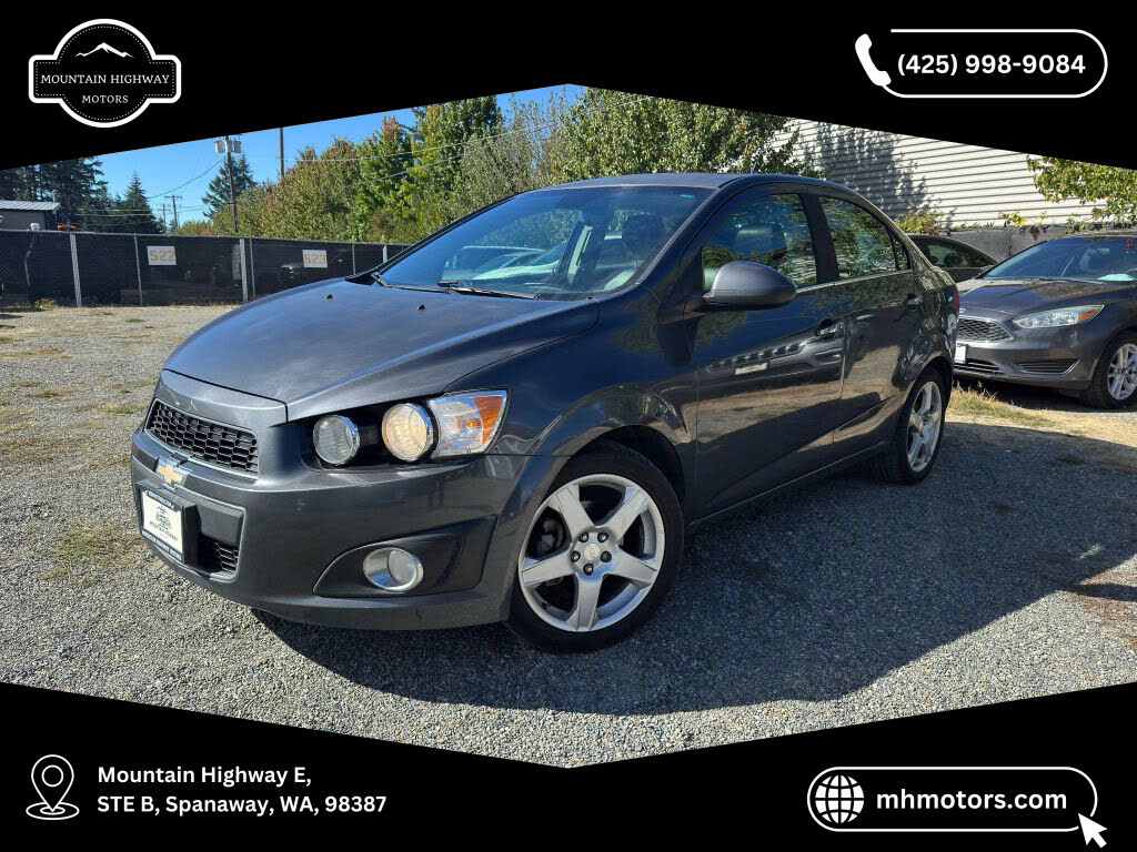 2013 Chevrolet Sonic LTZ Sedan FWD
