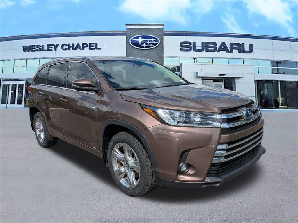 2019 Toyota Highlander Hybrid Limited AWD