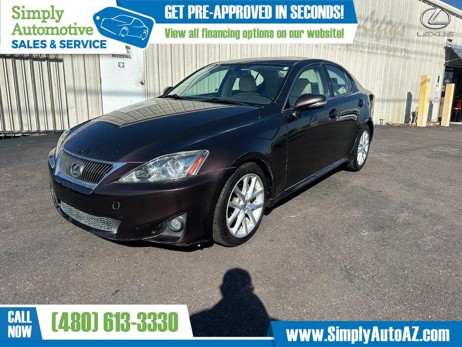2012 Lexus IS 250 Sedan RWD
