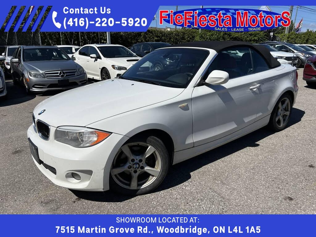 BMW 1 Series 128i Convertible RWD 2013