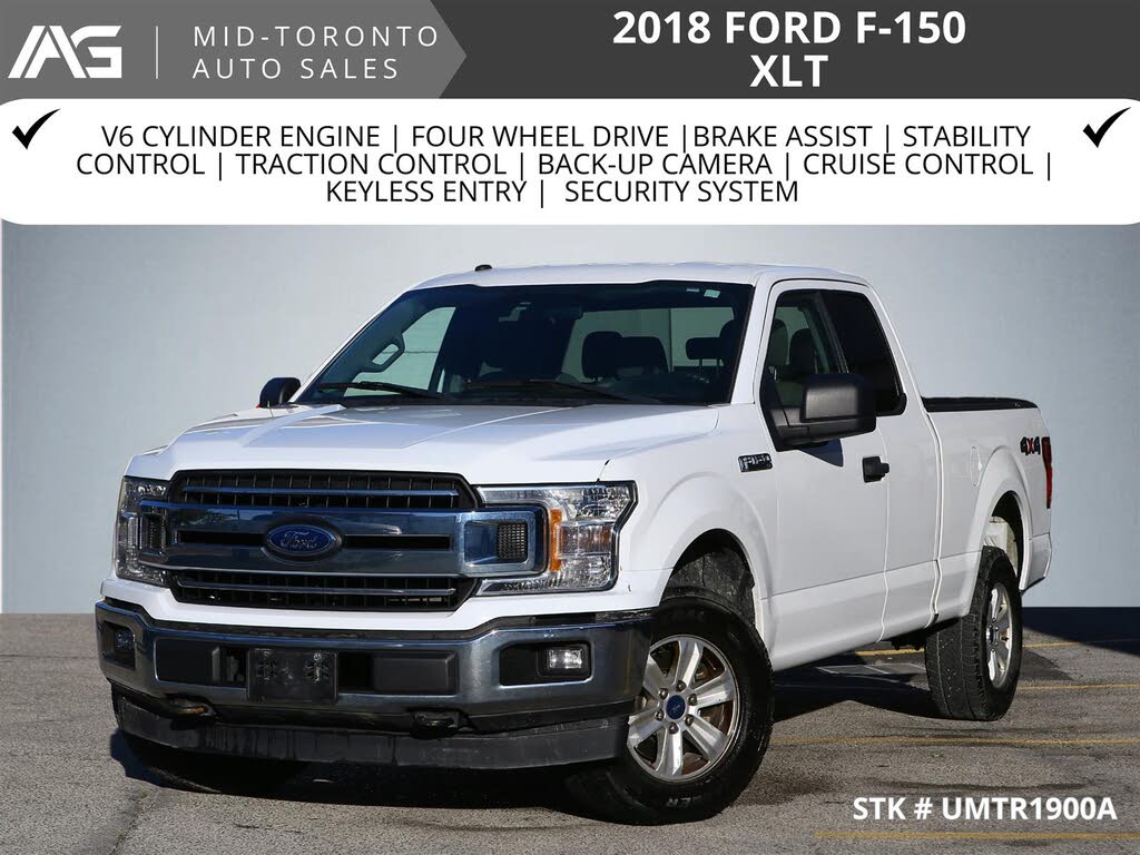 2018 Ford F-150 XLT SuperCab 4WD