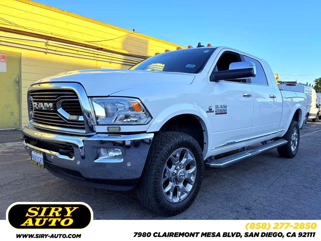 2016 RAM 2500 Laramie Longhorn Mega Cab 4WD