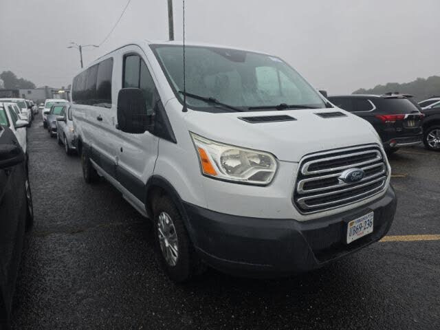 2015 Ford Transit Passenger 350 XLT Low Roof LWB RWD with 60/40 Passenger-Side Doors