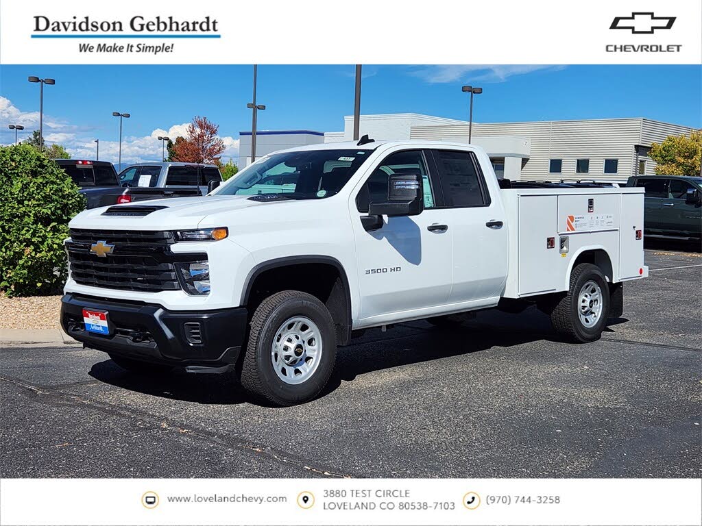 2025 Chevrolet Silverado 3500HD Work Truck Double Cab LB 4WD