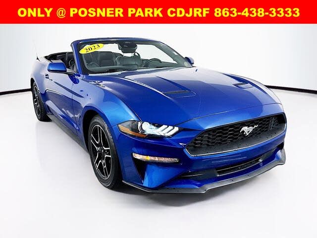 2023 Ford Mustang EcoBoost Premium Convertible RWD