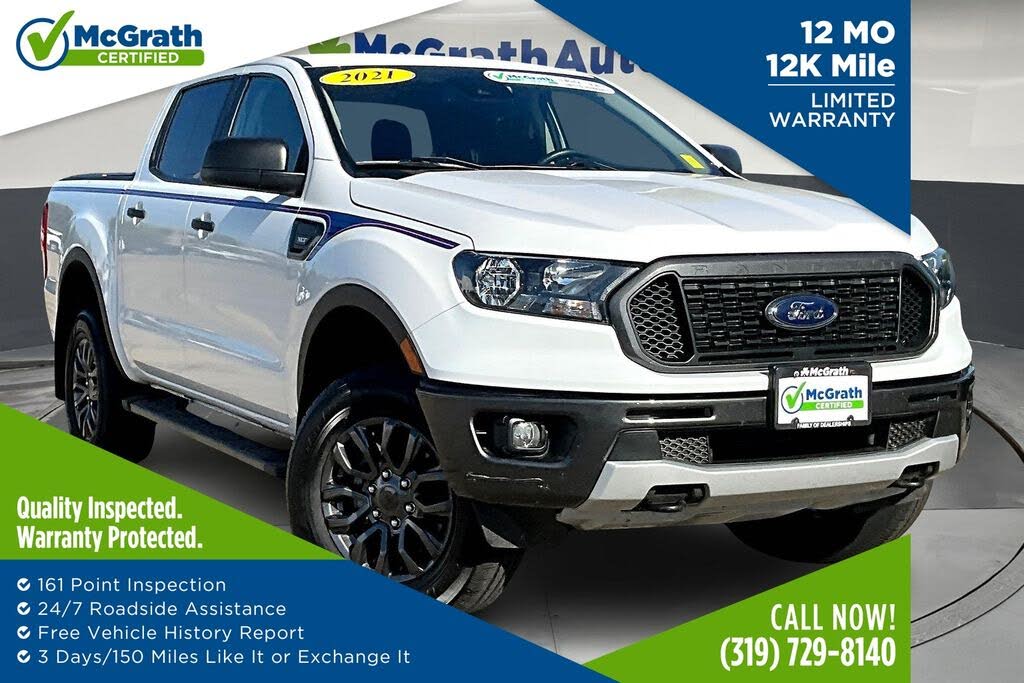 2021 Ford Ranger XLT SuperCrew 4WD