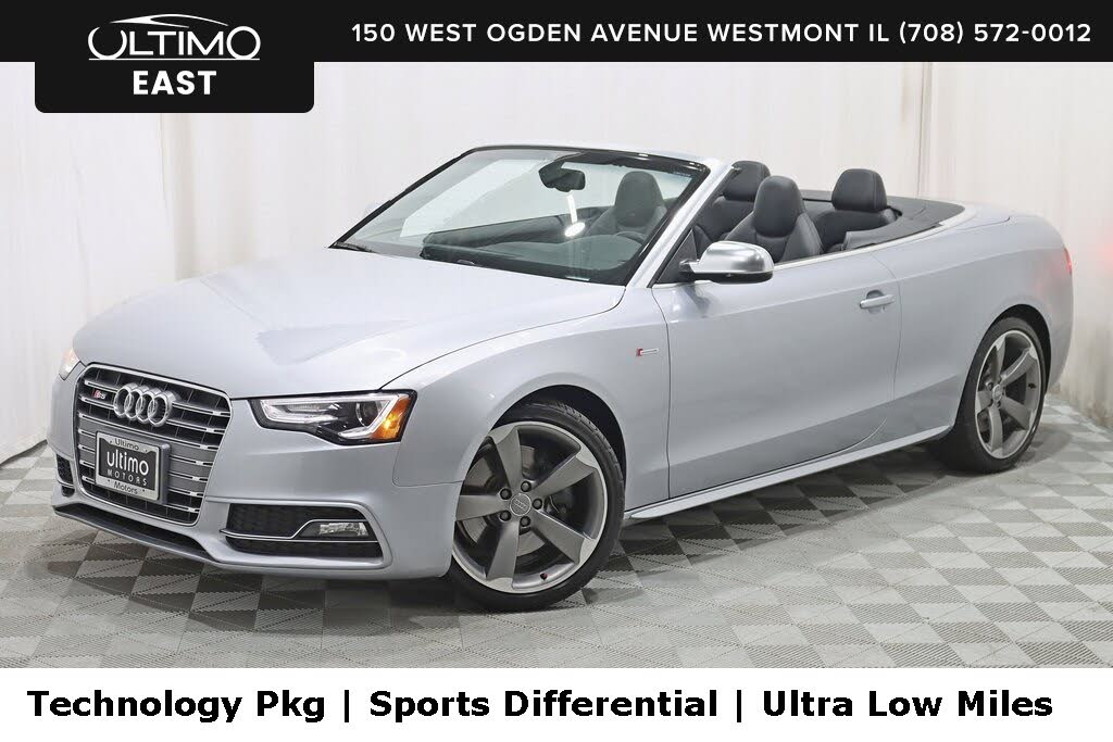 2016 Audi S5 3.0T quattro Premium Plus Cabriolet AWD