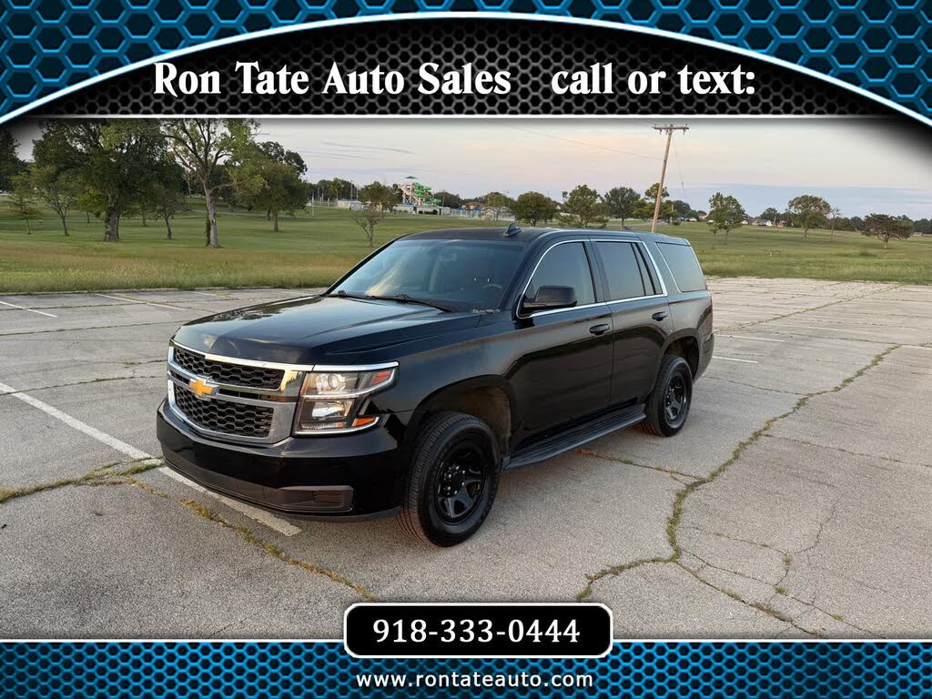 2016 Chevrolet Tahoe Police RWD