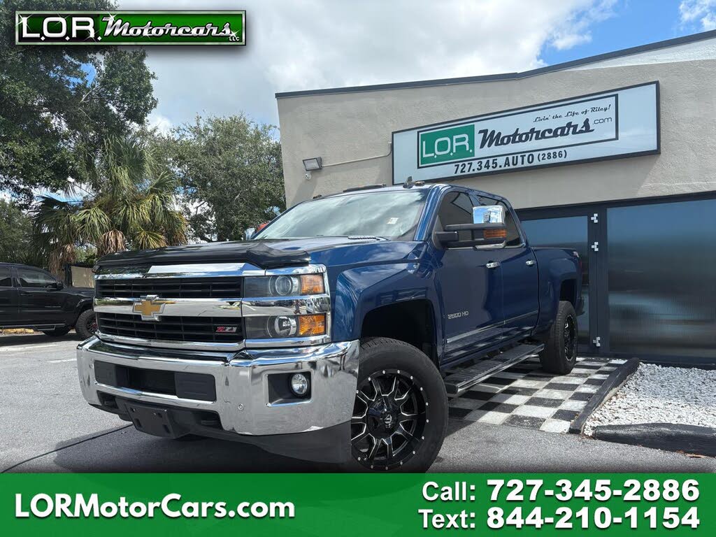 2016 Chevrolet Silverado 2500HD LTZ Crew Cab 4WD