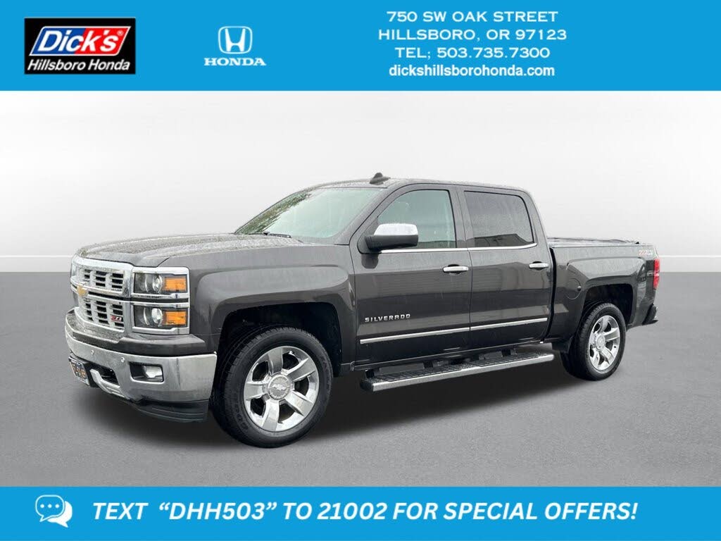 2015 Chevrolet Silverado 1500 LTZ Crew Cab 4WD