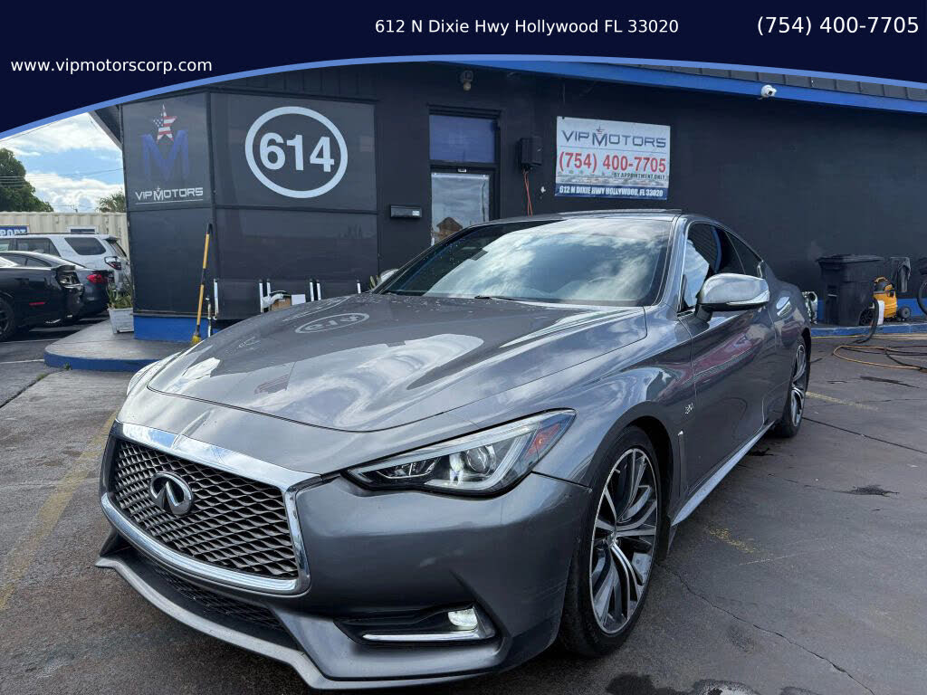 2018 INFINITI Q60 3.0t Luxe Coupe RWD