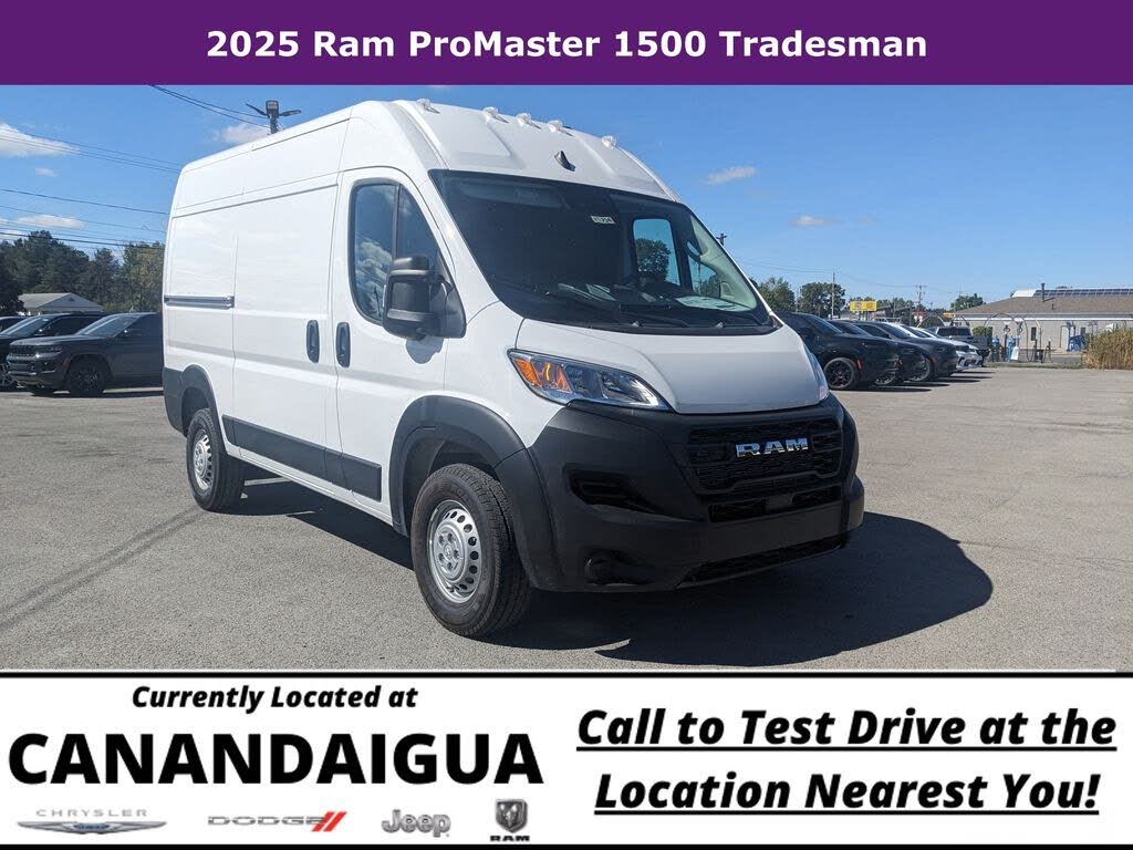2025 RAM ProMaster 1500 Tradesman 136 High Roof Cargo Van FWD