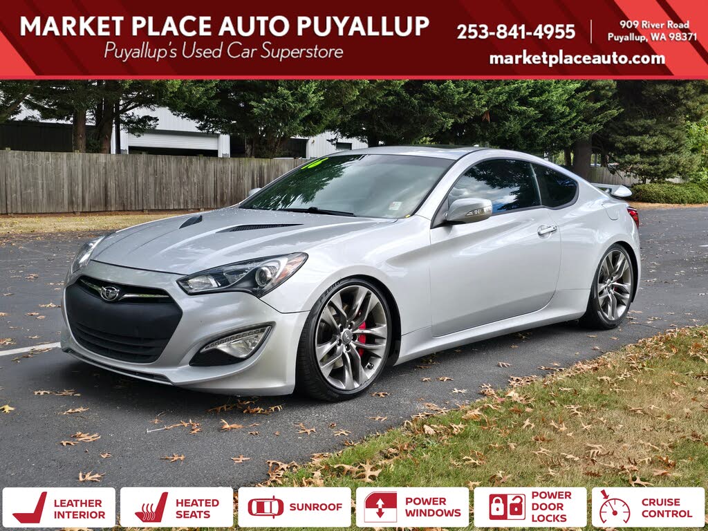 2016 Hyundai Genesis Coupe 3.8 GT RWD