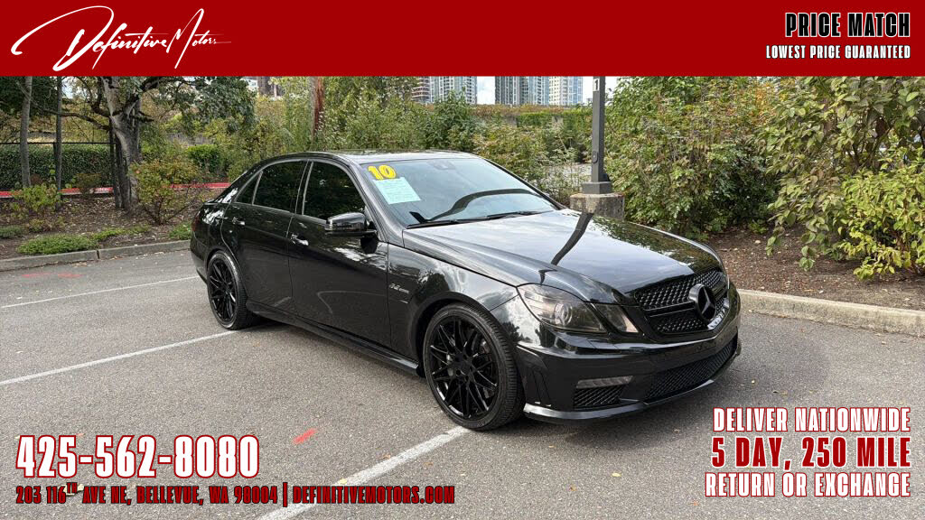 2010 Mercedes-Benz E-Class E 63 AMG