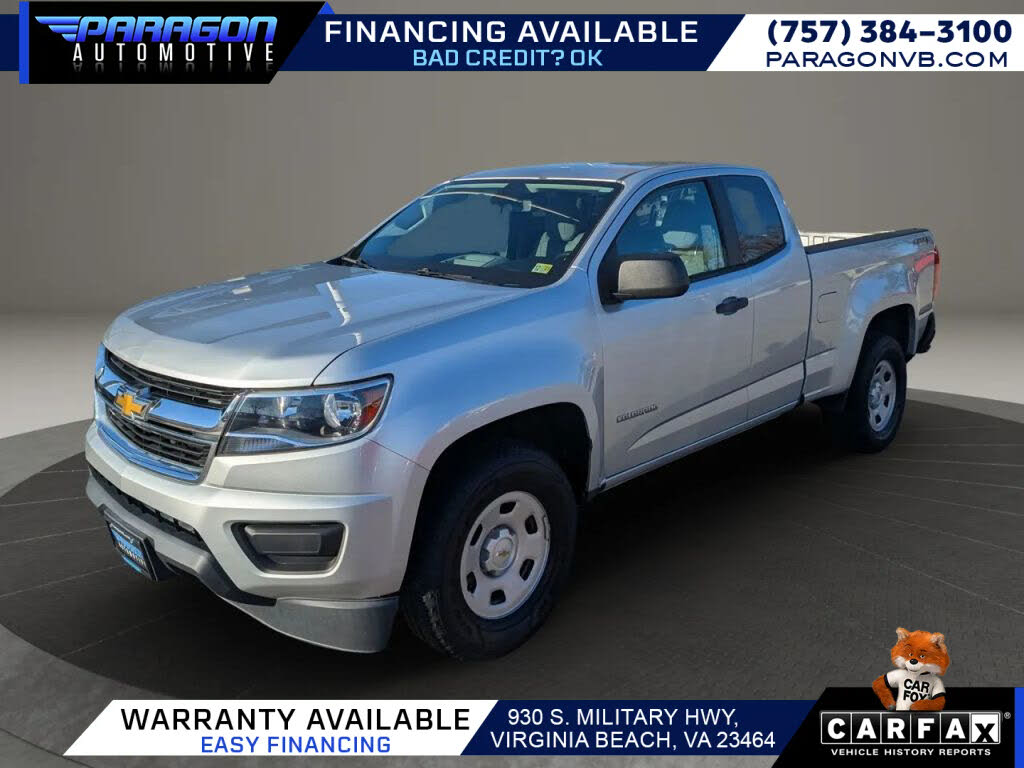 2016 Chevrolet Colorado Work Truck Extended Cab LB 4WD