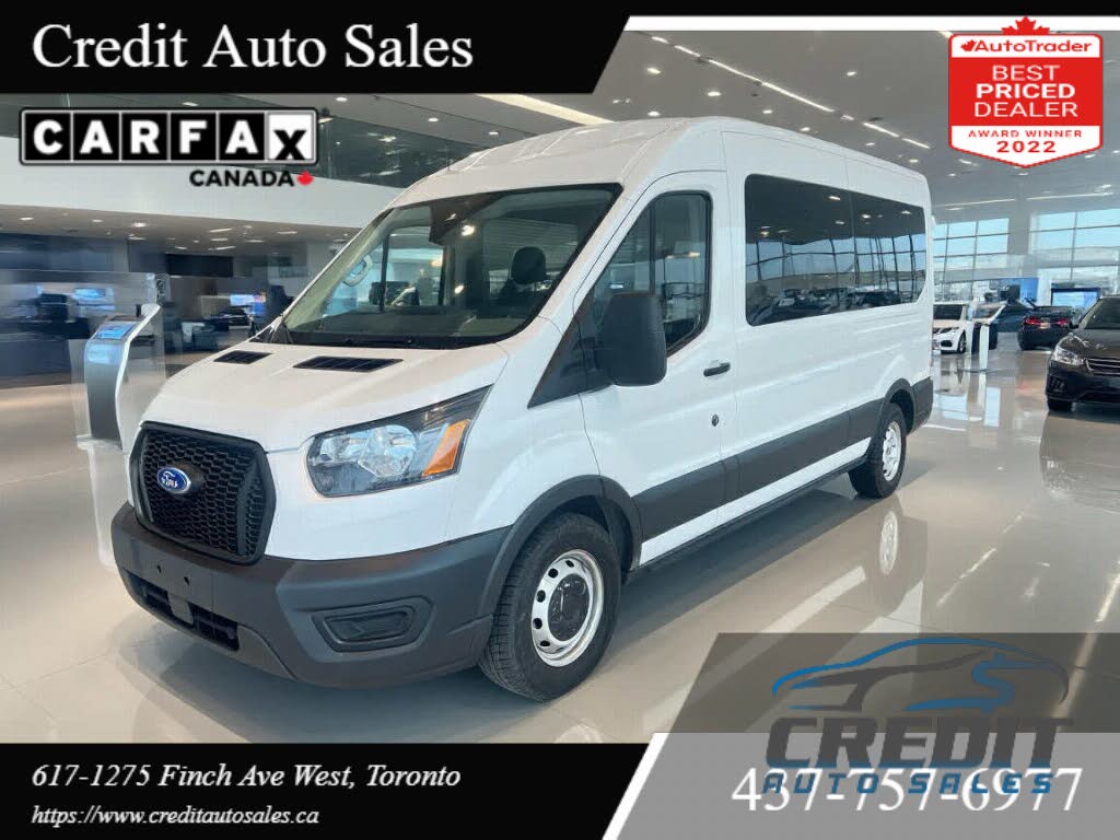 2021 Ford Transit Passenger 350 XL Medium Roof LB RWD
