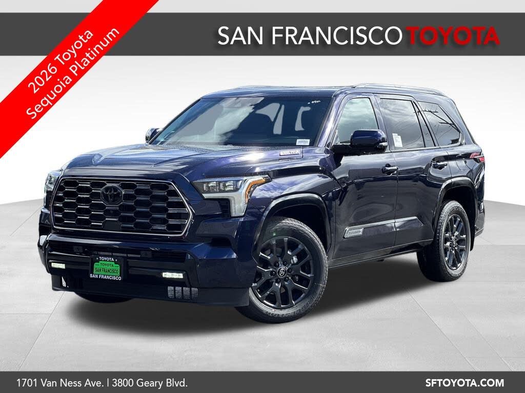 2026 Toyota Sequoia Platinum 4WD