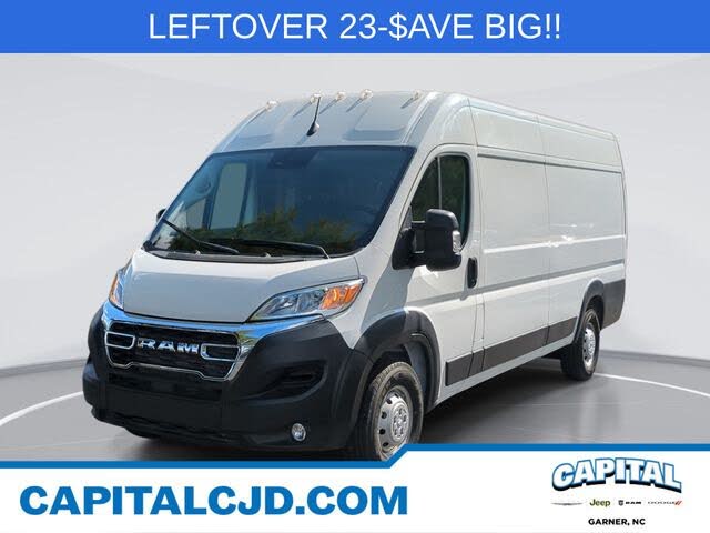 2023 RAM ProMaster 3500 159 High Roof Extended Cargo Van FWD