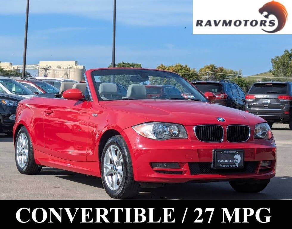 2008 BMW 1 Series 128i Convertible RWD