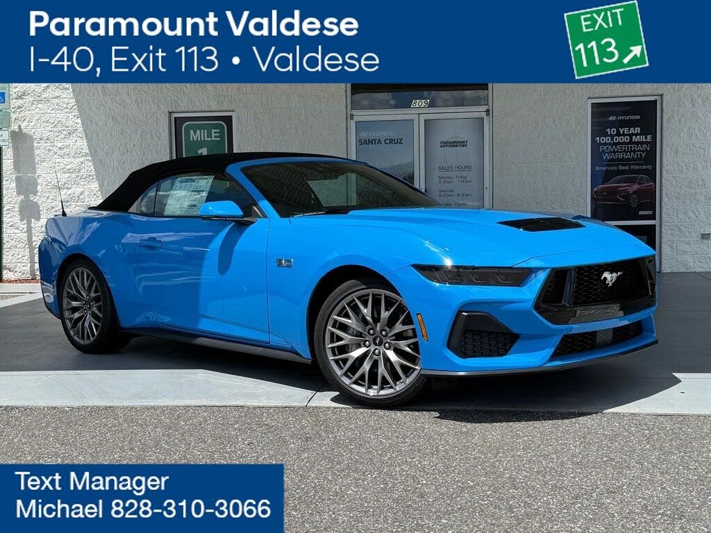 2025 Ford Mustang GT Premium Convertible RWD