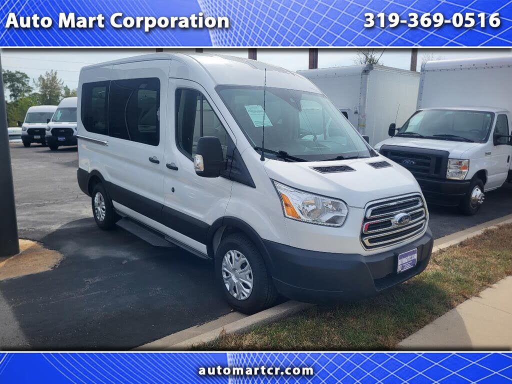 2019 Ford Transit Passenger 150 XL Medium Roof RWD with Sliding Passenger-Side Door