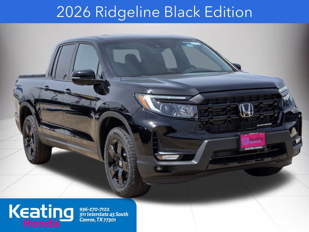 2026 Honda Ridgeline Black Edition AWD