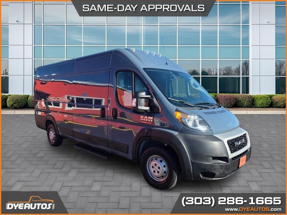 2020 RAM ProMaster 3500 159 High Roof Extended Cargo Van FWD