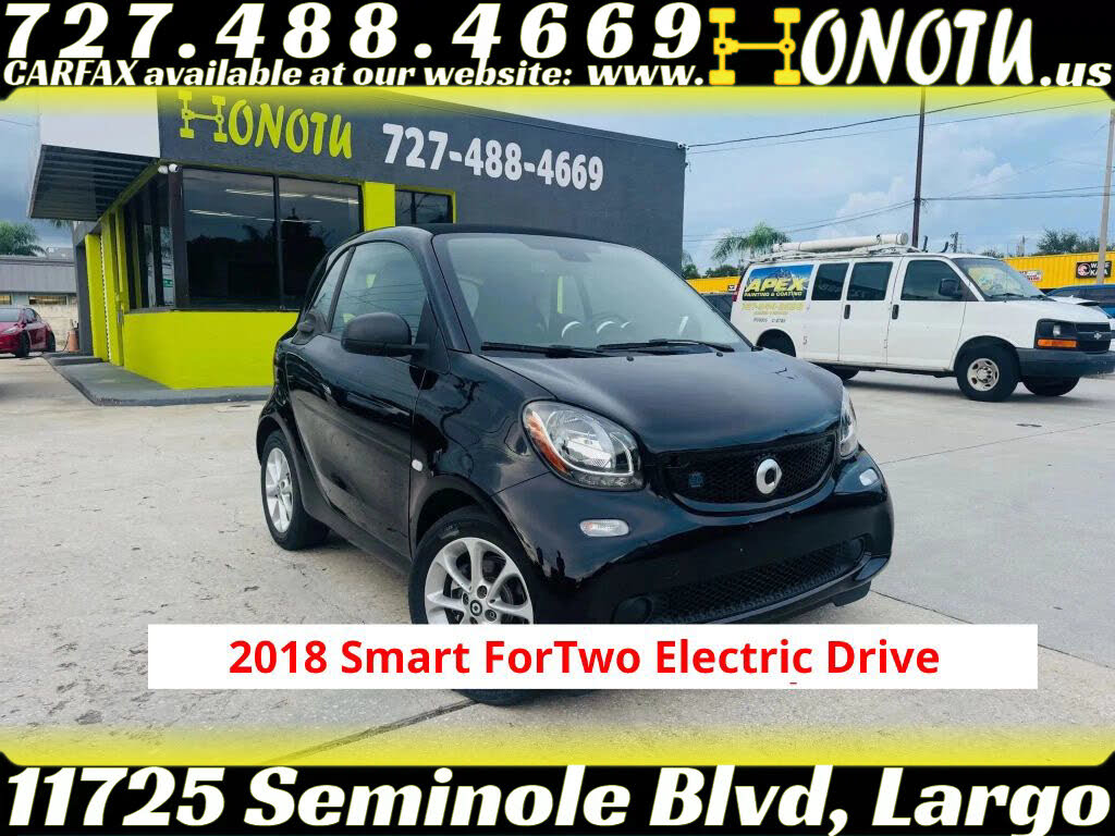 2018 smart fortwo electric drive pure hatchback RWD